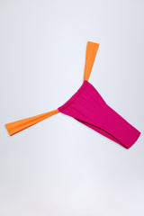 Cheeky Bikini Bottoms in Fuchsia
