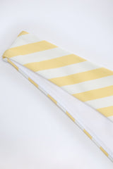 Cheeky Bikini Bottoms in Lemon Yellow Stripe